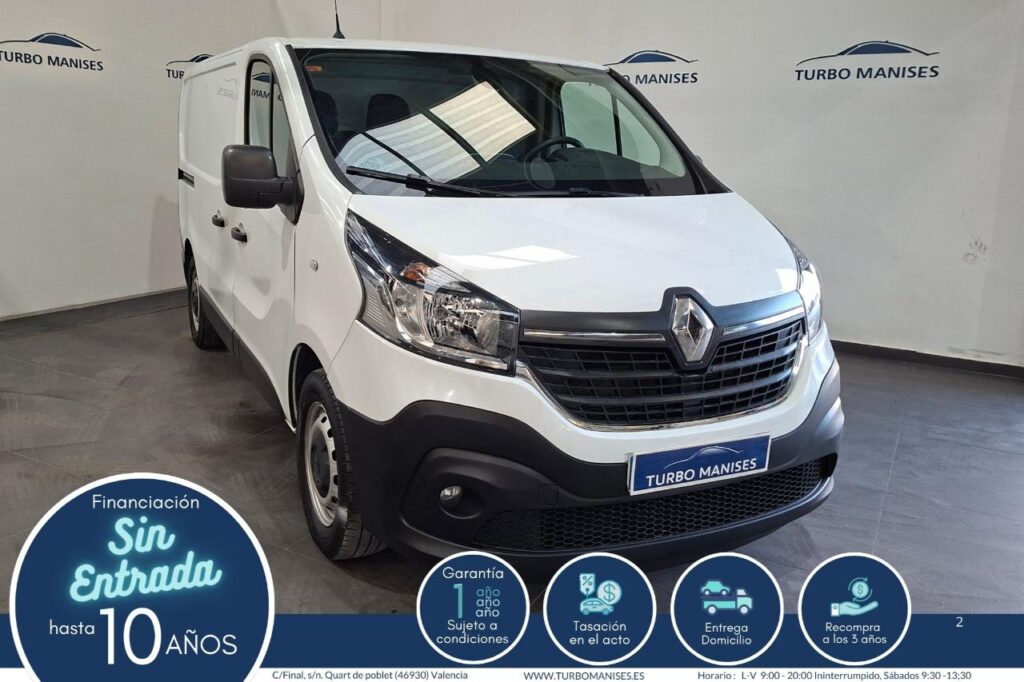 RENAULT TRAFIC FURGON 29 L1H1 ENERGY 2.0DCI BLUE 145CV NAVI