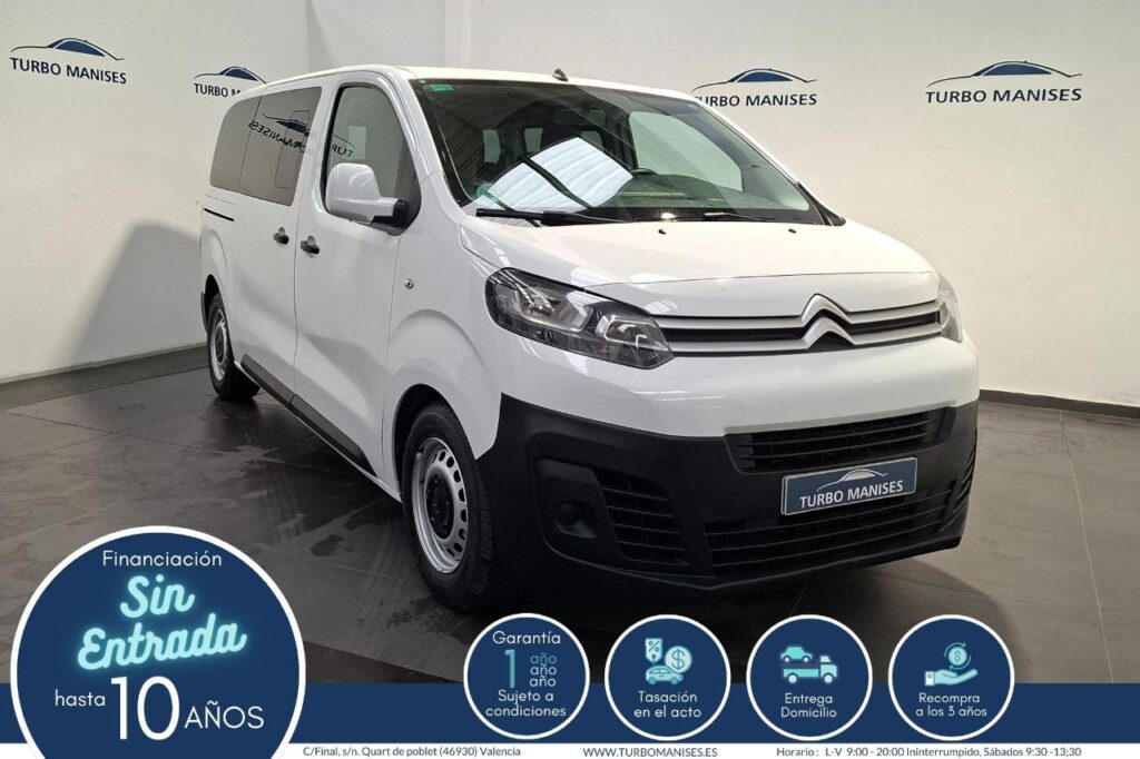 CITROEN JUMPY COMBI 6 TALLA M BLUE 1.5HDI 6V CONFORT 120CV