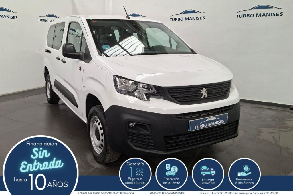 PEUGEOT PARTNER 4X4 DOBLE CABINA COMBI 1.5HDI 130CV LONG NAVI