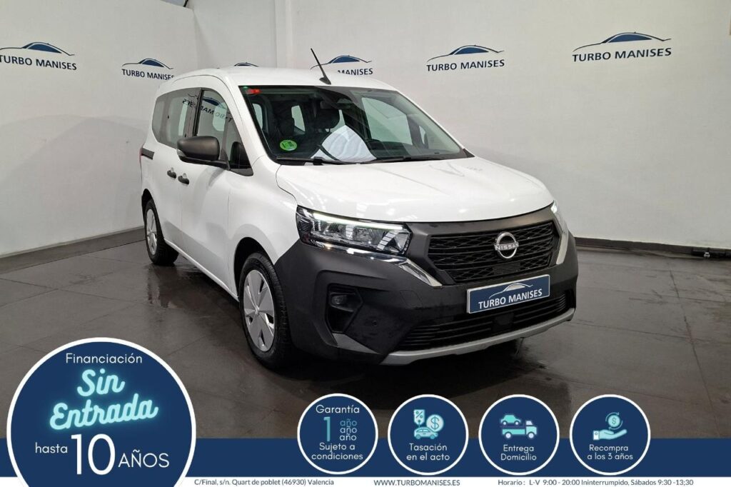NISSAN TOWNSTAR COMBI 1.3I 130CV PIEL NAVI CLIMA DOBLE PUERTA