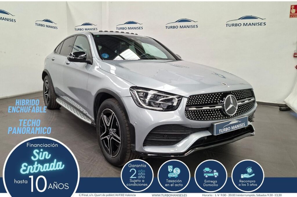 MERCEDES GLC COUPE AMG 300E 4MATIC 2.0(PHEV) 319CV TECHO (HIBRIDO ENCHUFABLE)