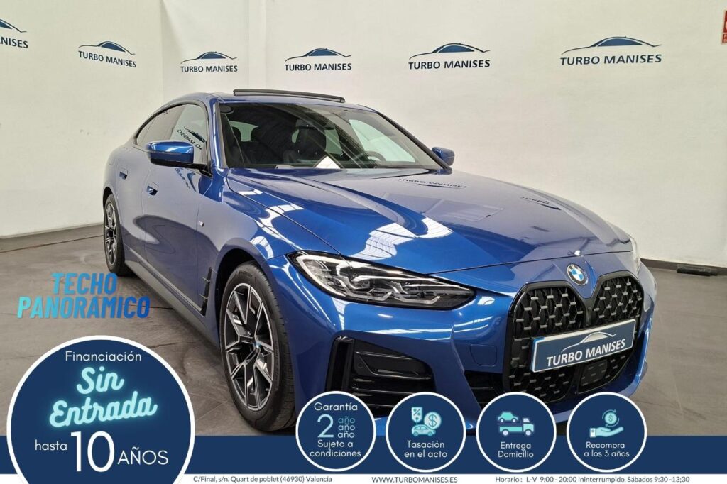 BMW 420D 190CV GRAND COUPE TECHO PAQUETE M (HIBRIDO)GARANTIA BMW
