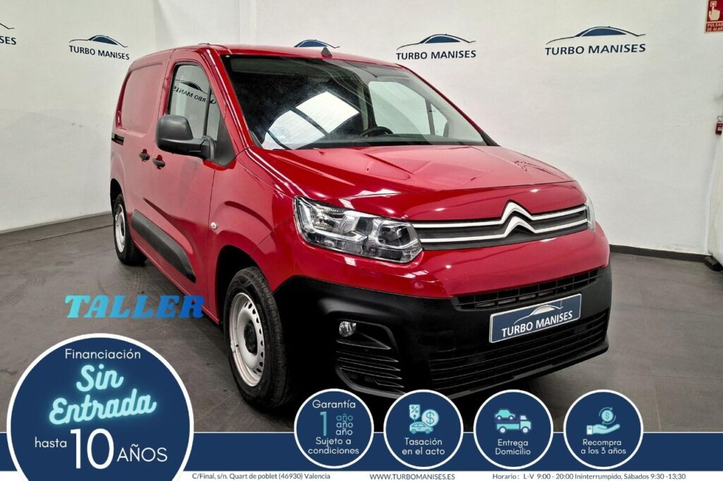 CITROEN BERLINGO TALLA M FURGON BLUE 1.5HDI 100CV CLUB TALLER