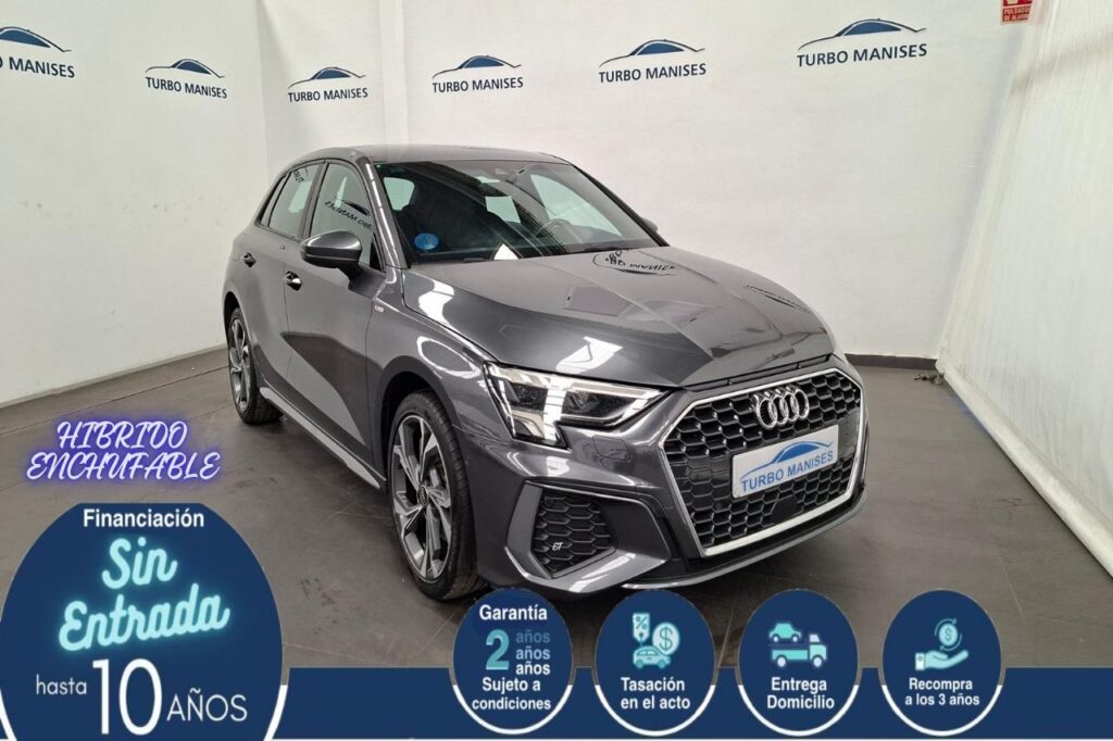 AUDI A3 SPORTBACK S LINE 40TFSI 204CV (HIBRIDO ENCHUFABLE) STRON (AUTO)