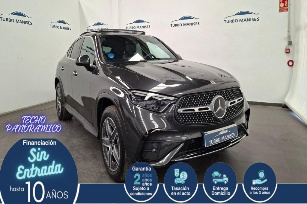 MERCEDES GLC COUPE DE 4 MATIC 2.0 333CV PHEV (HIBRIDO ENCHUFABLE) TECHO AMG